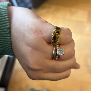 Vintage Tiger’s Eye Cabochon Band